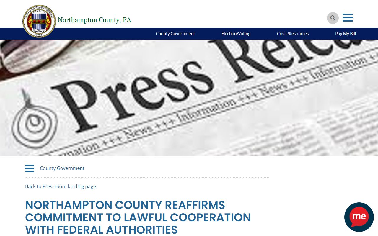 Northampton County Prothonotary certified civil records source distinction